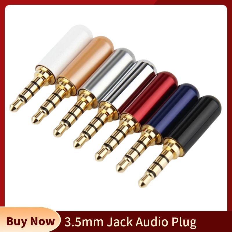 Audiophile Headphone Wired - Złącze audio 3.5MM 4-pinowe do słuchawek,