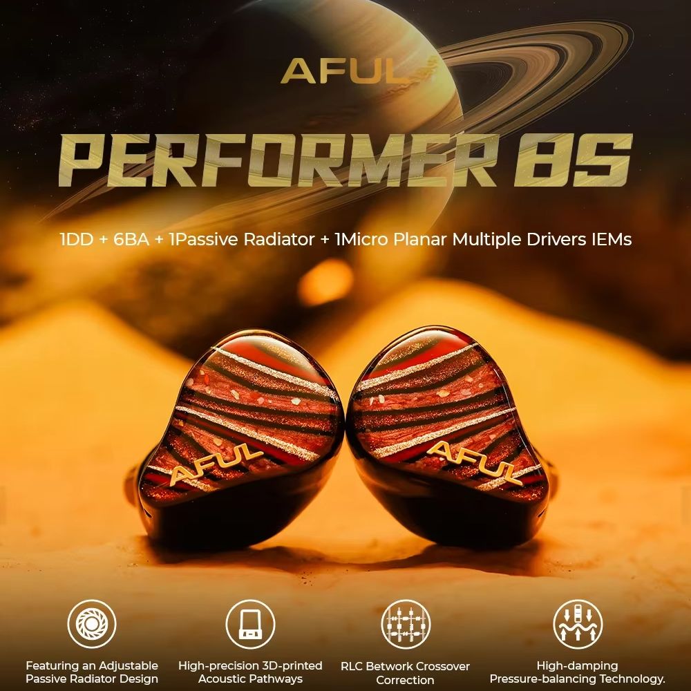 Słuchawki HiFi AFUL Performer  – In Ear Monitor Iem recenzja i cena