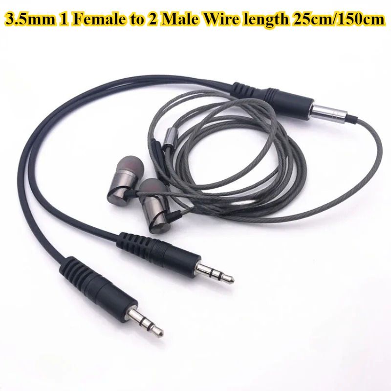 2/5 szt./partia Kabel rozdziel – Earphone Splitter Jack recenzja i cena