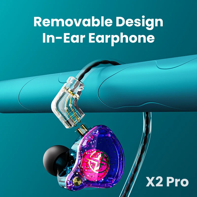 X2 Pro 3.5mm Odłączane Słuchaw – Audiophile Headphone Wired recenzja i cena
