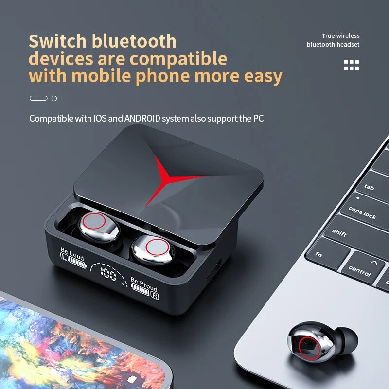 TWS M90 Pro bezprzewodowe słuc – Wireless Earbuds Tws recenzja i cena