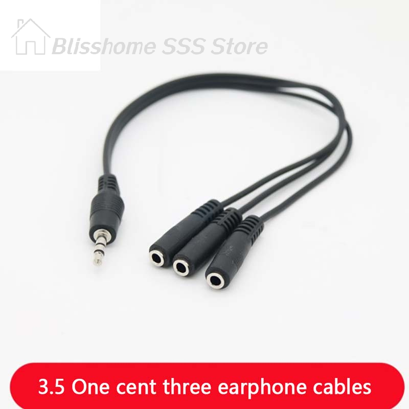 【S】Rozdzielacz audio 3.5mm 3-p – Earphone Splitter Jack recenzja i cena